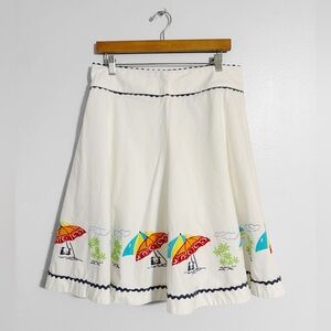 Liz Claiborne Vintage Beach Fun Mini Skirt